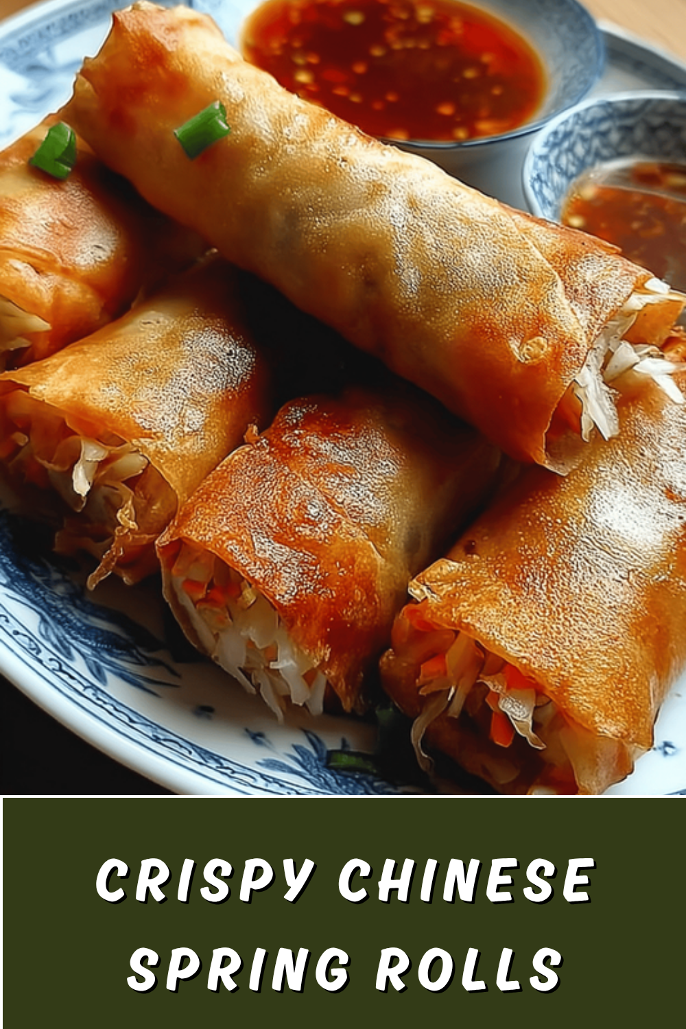 Crispy Chinese Spring Rolls