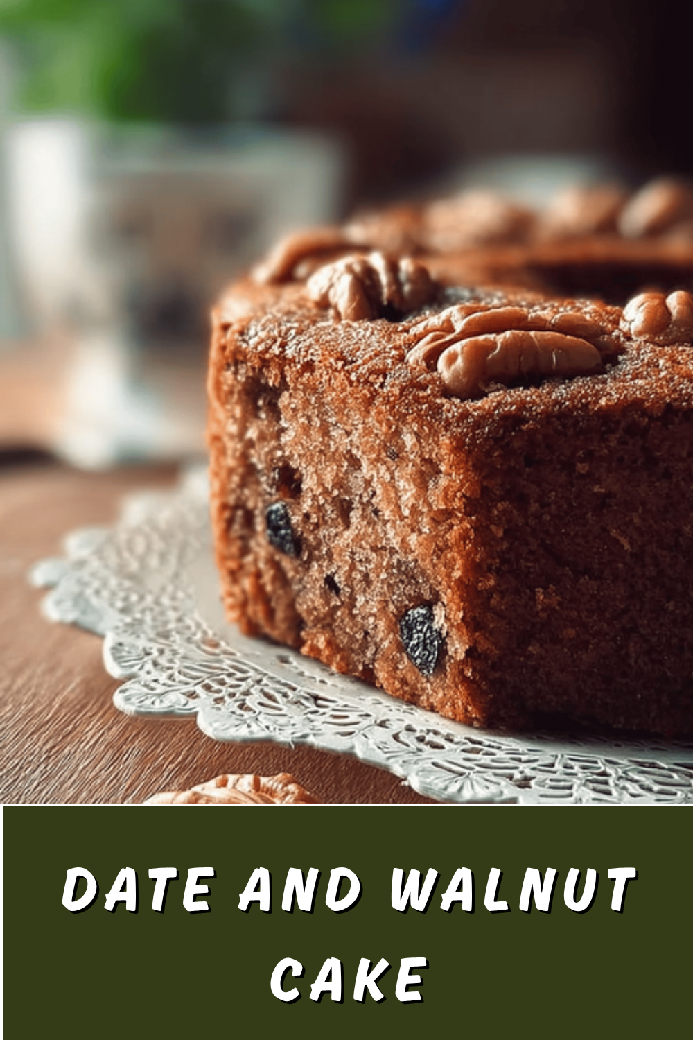 Date And Walnut Cake Recipe From Classic Vintage Baking 7 Date And Walnut Cake