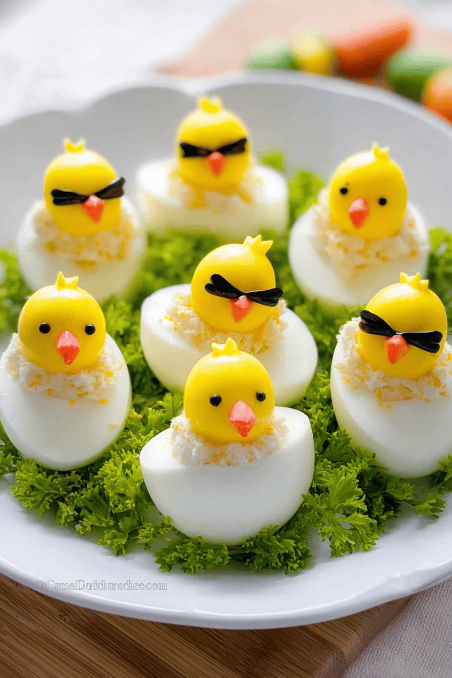 Deviled Egg Chicks Recipes For Easter Fun And Flavor