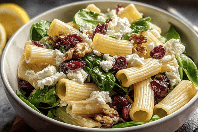 Feta Cranberry Rigatoni Salad 18.Png