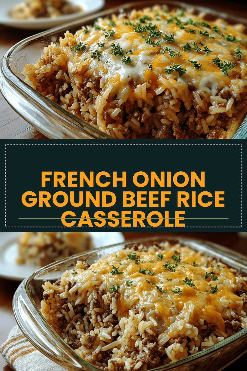 French Onion Ground Beef And Rice Casserole Recipe For Comfort Meals 6 French Onion Ground Beef Rice Casserole