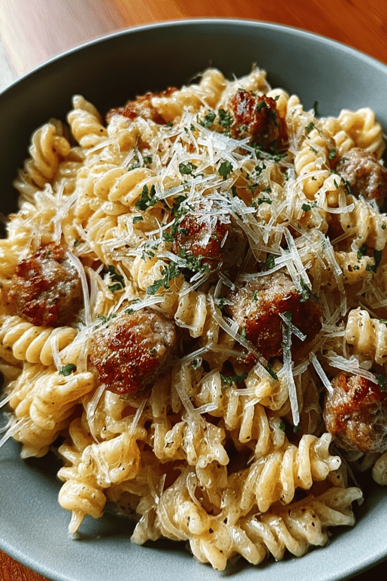 Garlic Butter Sausage Parmesan Pasta 47.Png