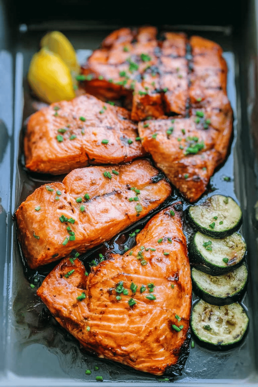 Grilled Maple Salmon Recipe With Sweet And Smoky Flavors 7 Grilled Maple Salmon