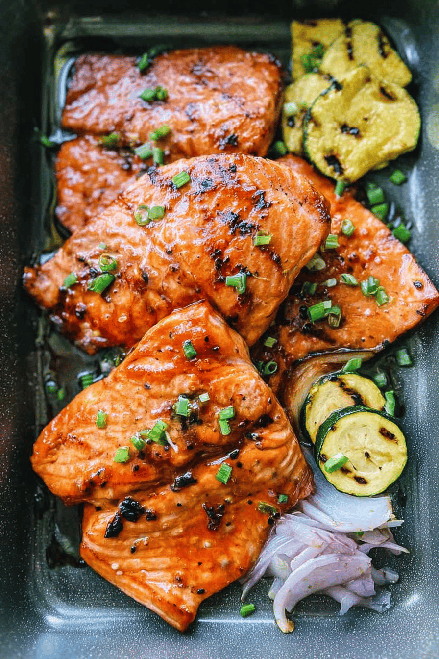 Grilled Maple Salmon Recipe With Sweet And Smoky Flavors 6 Grilled Maple Salmon