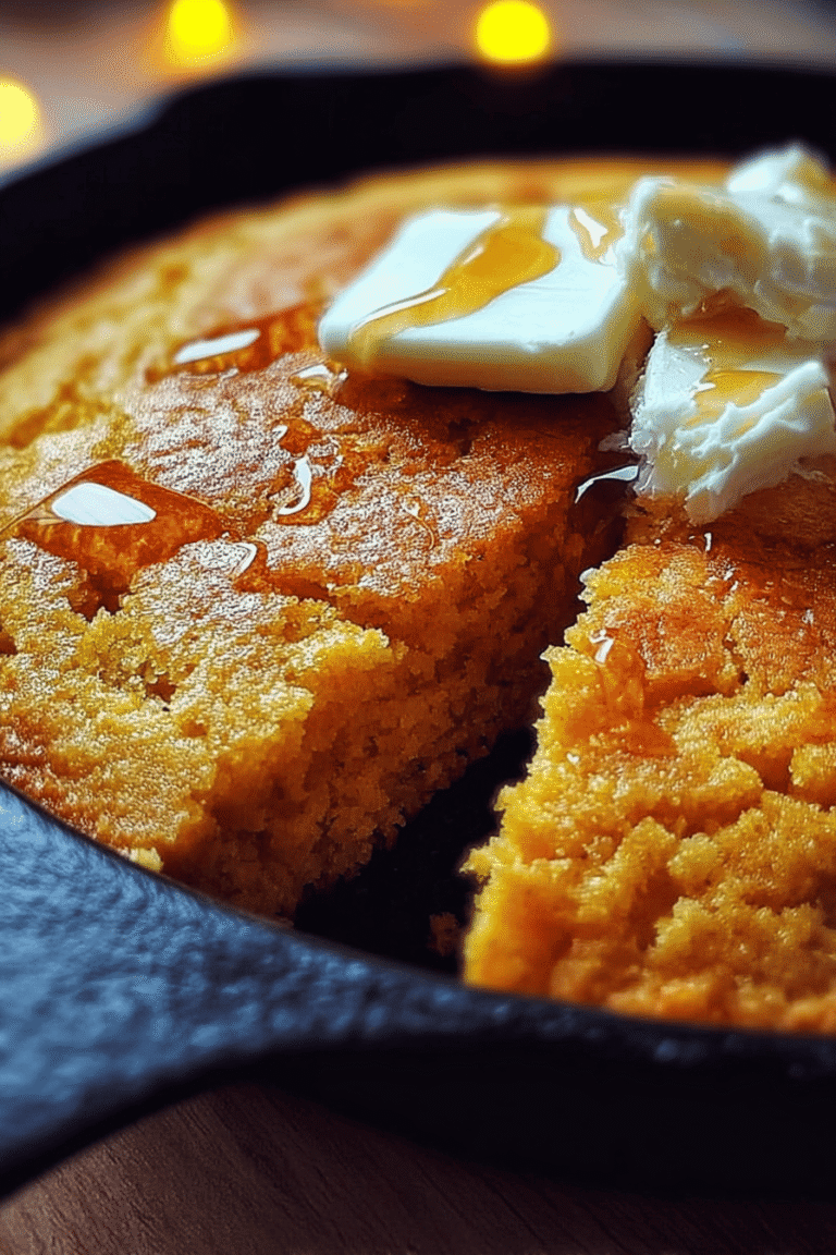 Honey Butter Skillet Cornbread 71.Png