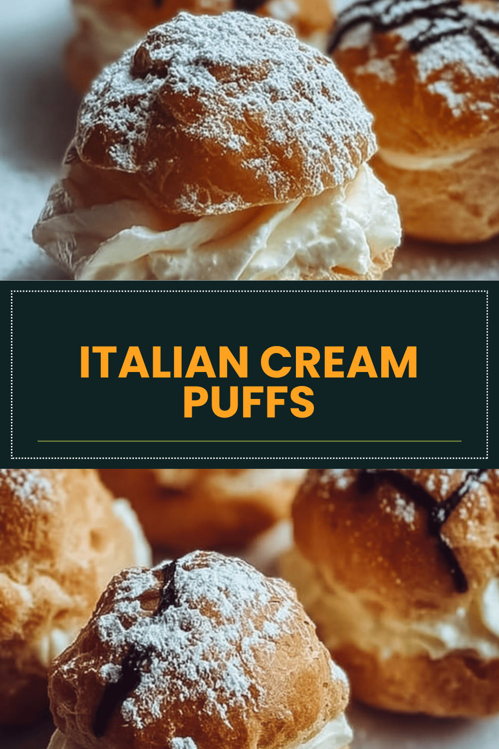 Italian Cream Puffs