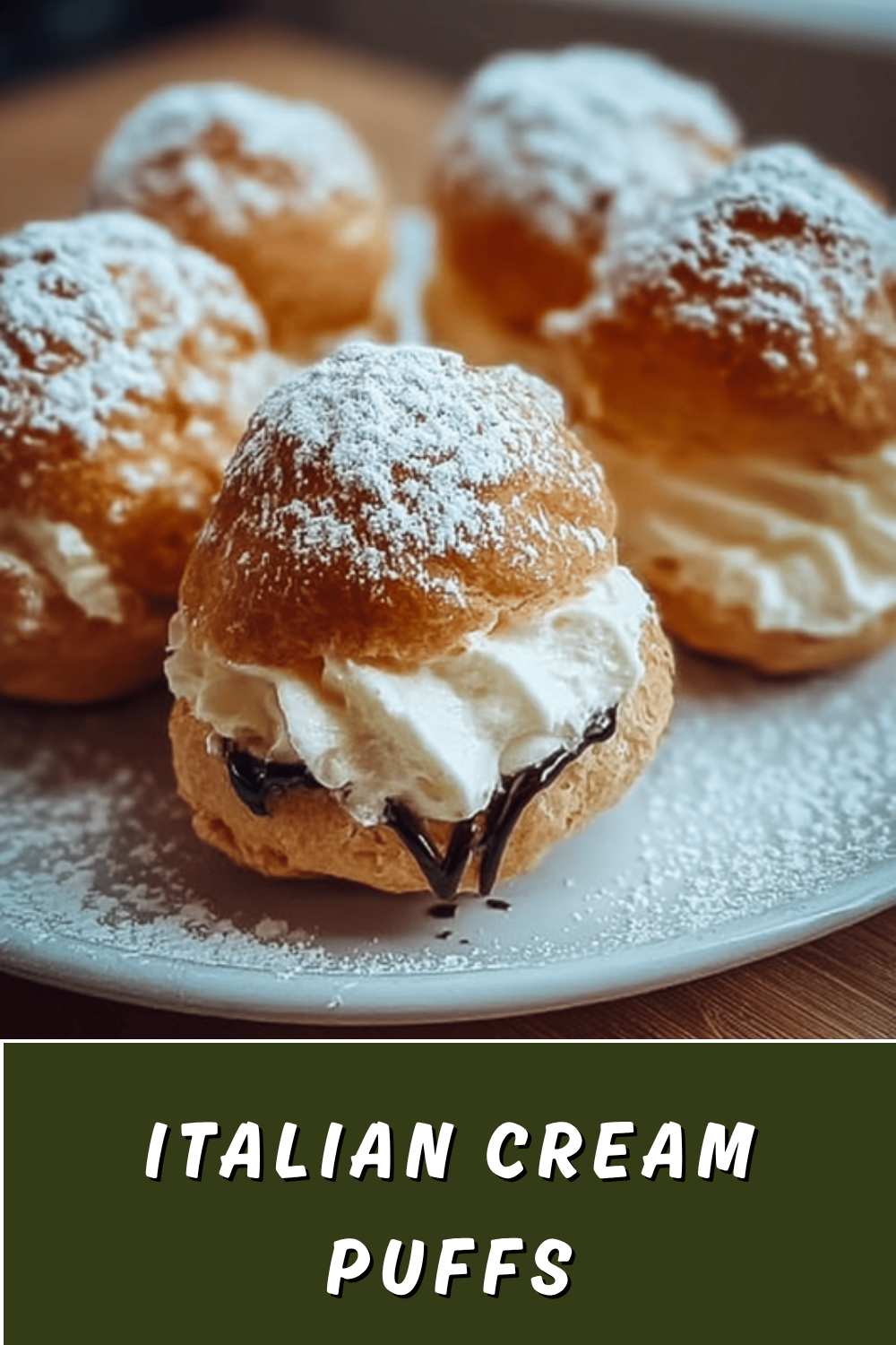 Italian Cream Puffs