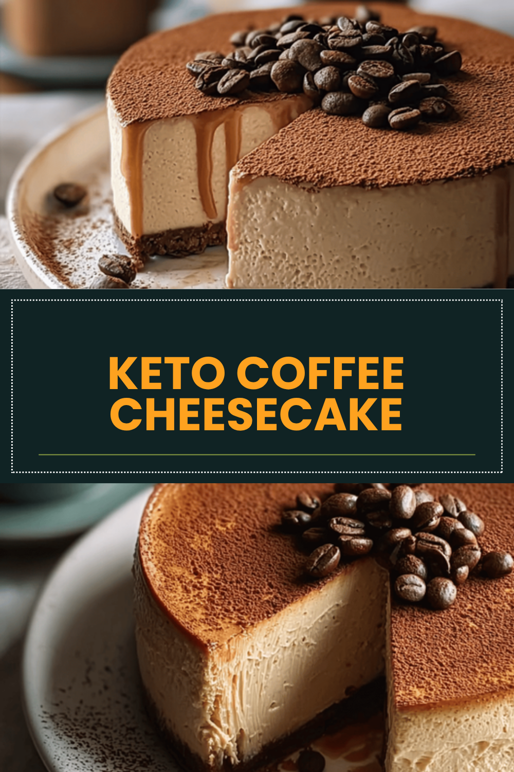 Keto Coffee Cheesecake