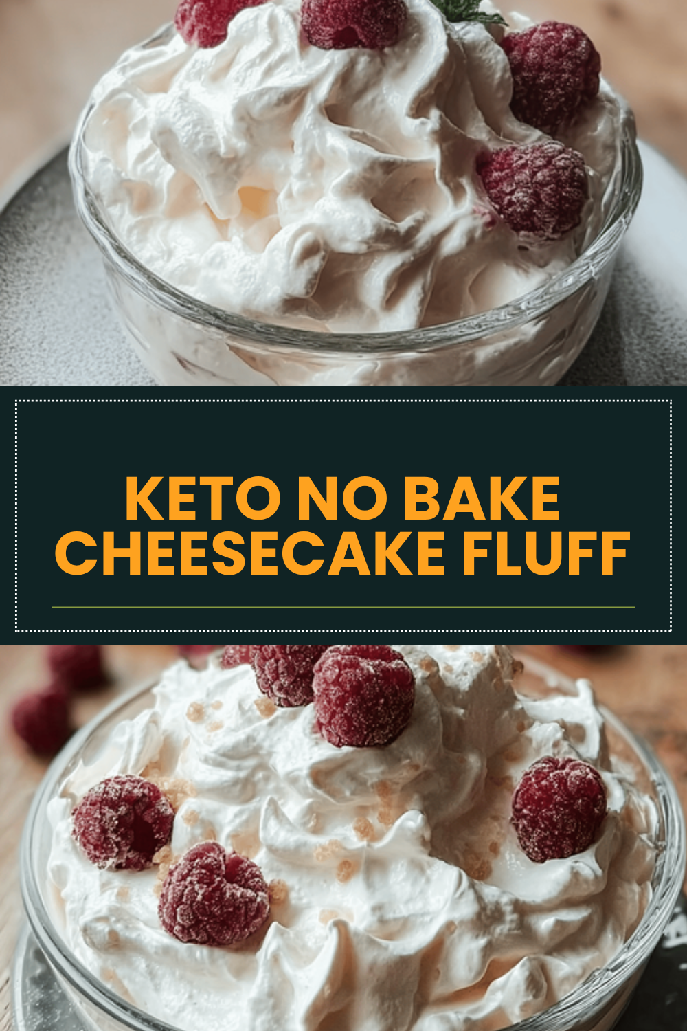 Keto No Bake Cheesecake Fluff