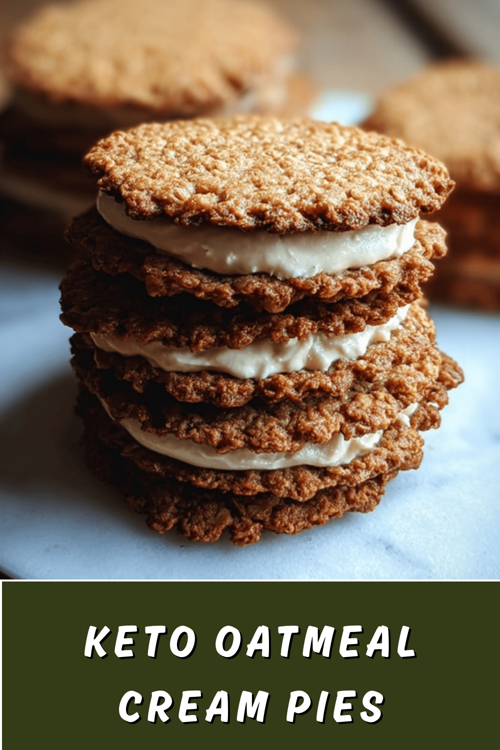 Keto Oatmeal Cream Pies