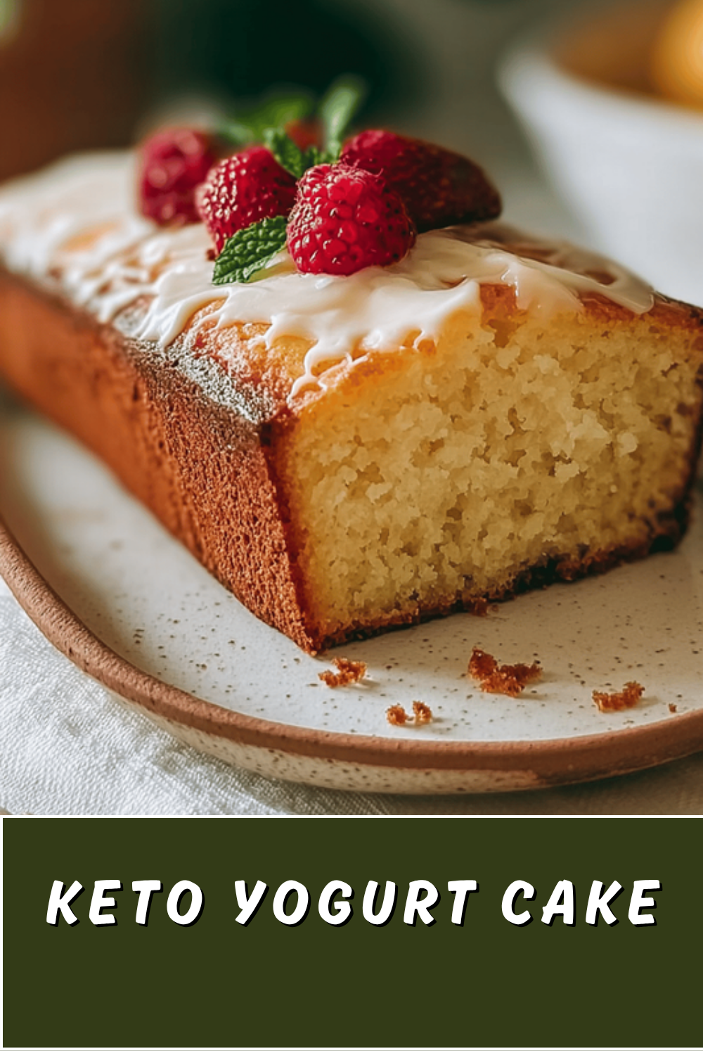 Keto Yogurt Cake