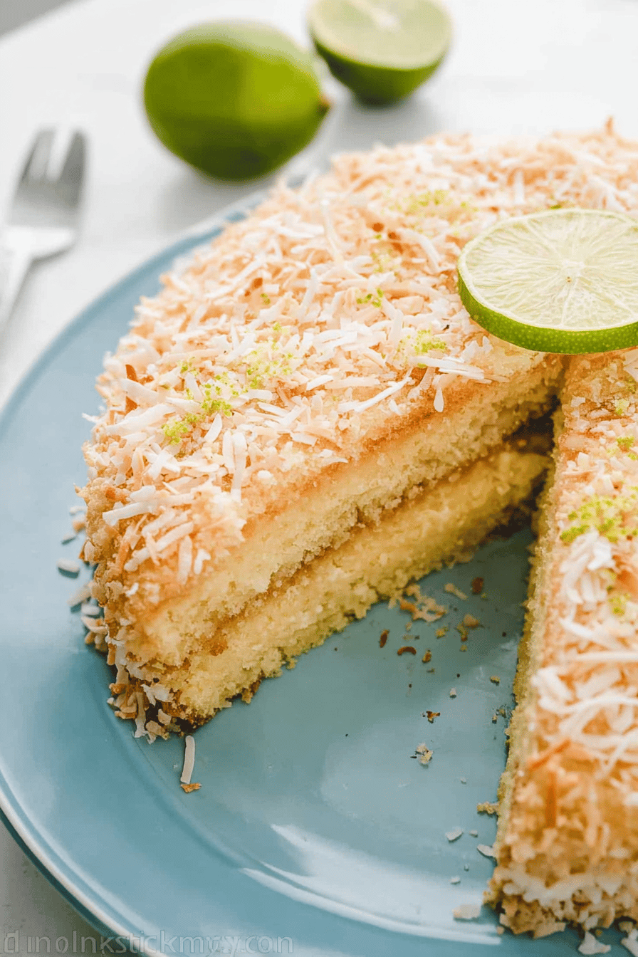Key Lime Coconut Sheet Cake Recipe With Zesty And Creamy Flavors 7 Key Lime Cake Coconut