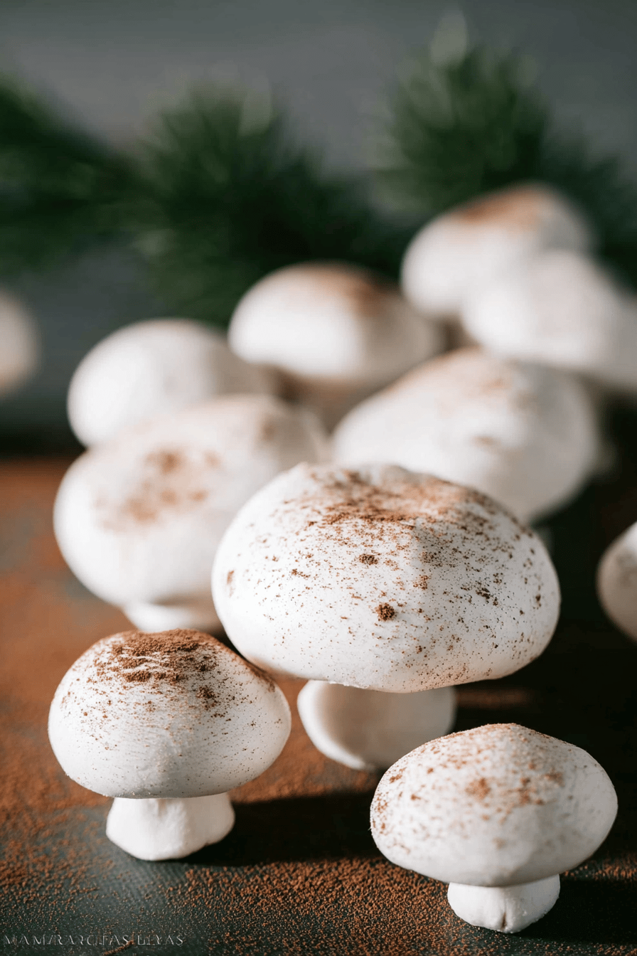 Meringue Mushrooms