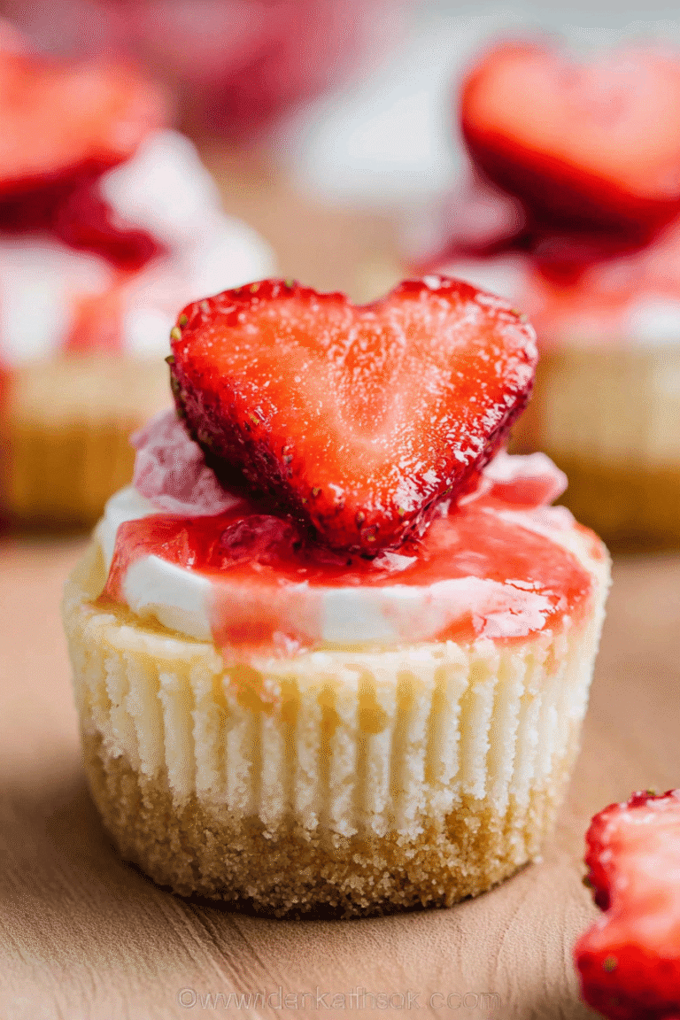 Mini Strawberry Cheesecakes 34.Png