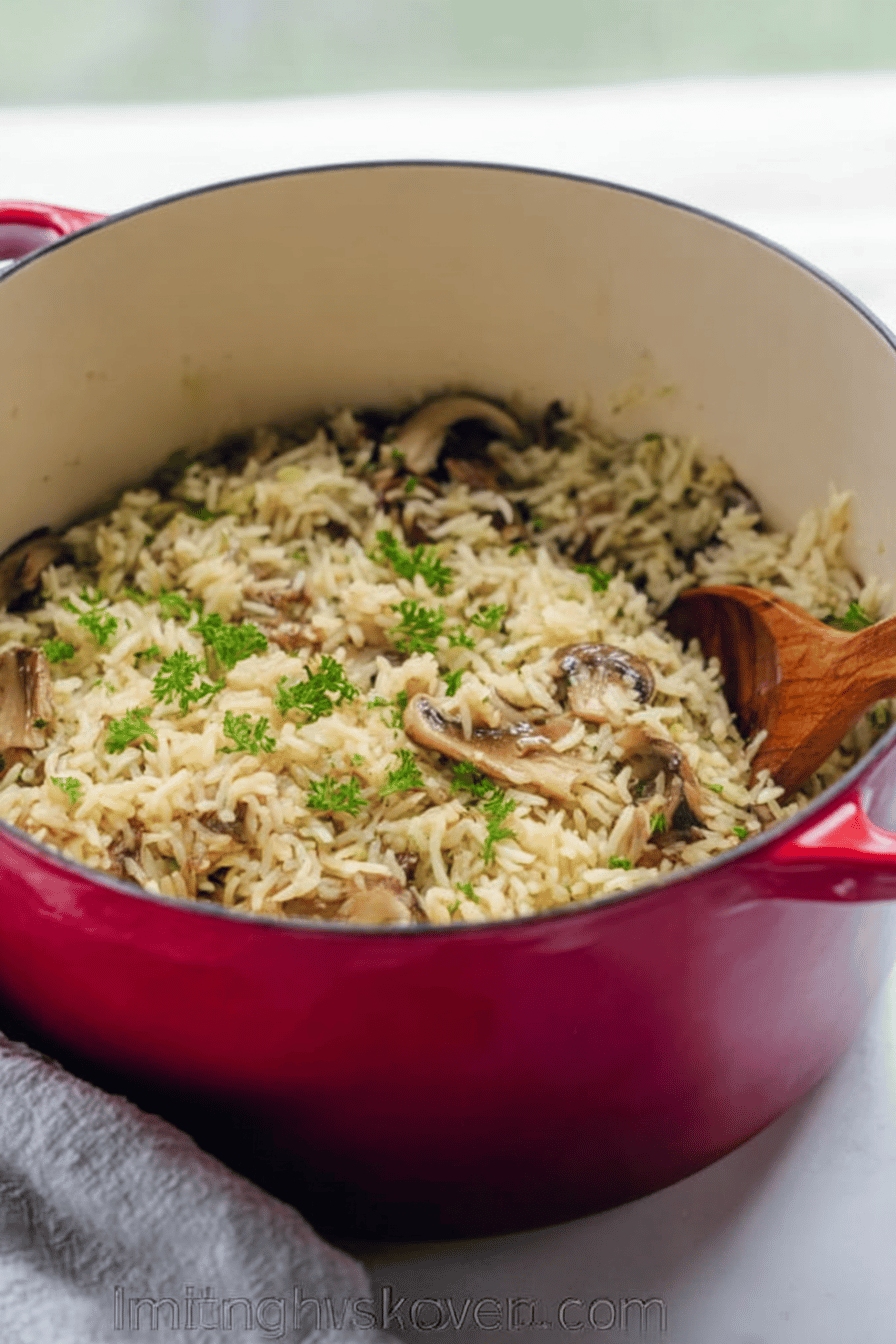 Mushroom Rice Recipe With Simple Ingredients For Flavorful Meals 7 Mushroom Rice Pilaf