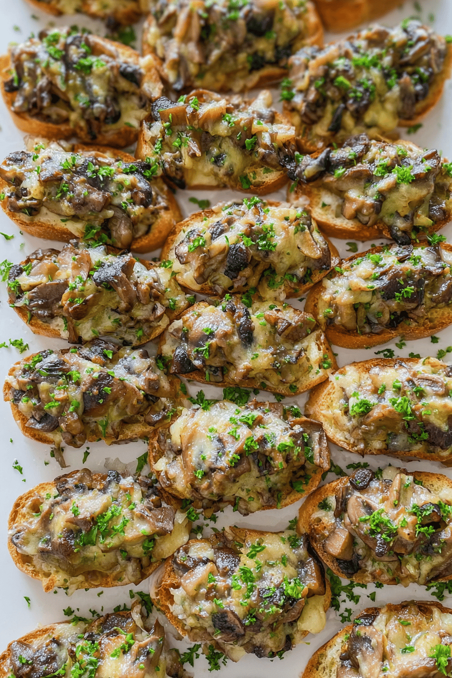 Mushroom Sandwich Melts With Savory Cheese And Herbs 7 Mushroom Sandwich Melts