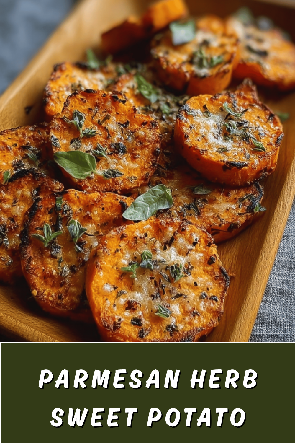 Herb And Parmesan Crusted Sweet Potatoes Recipe For A Savory Side 7 Parmesan Herb Sweet Potato Medallions