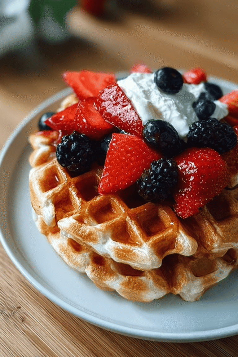 Protein Packed Cottage Cheese Waffles 82.Png