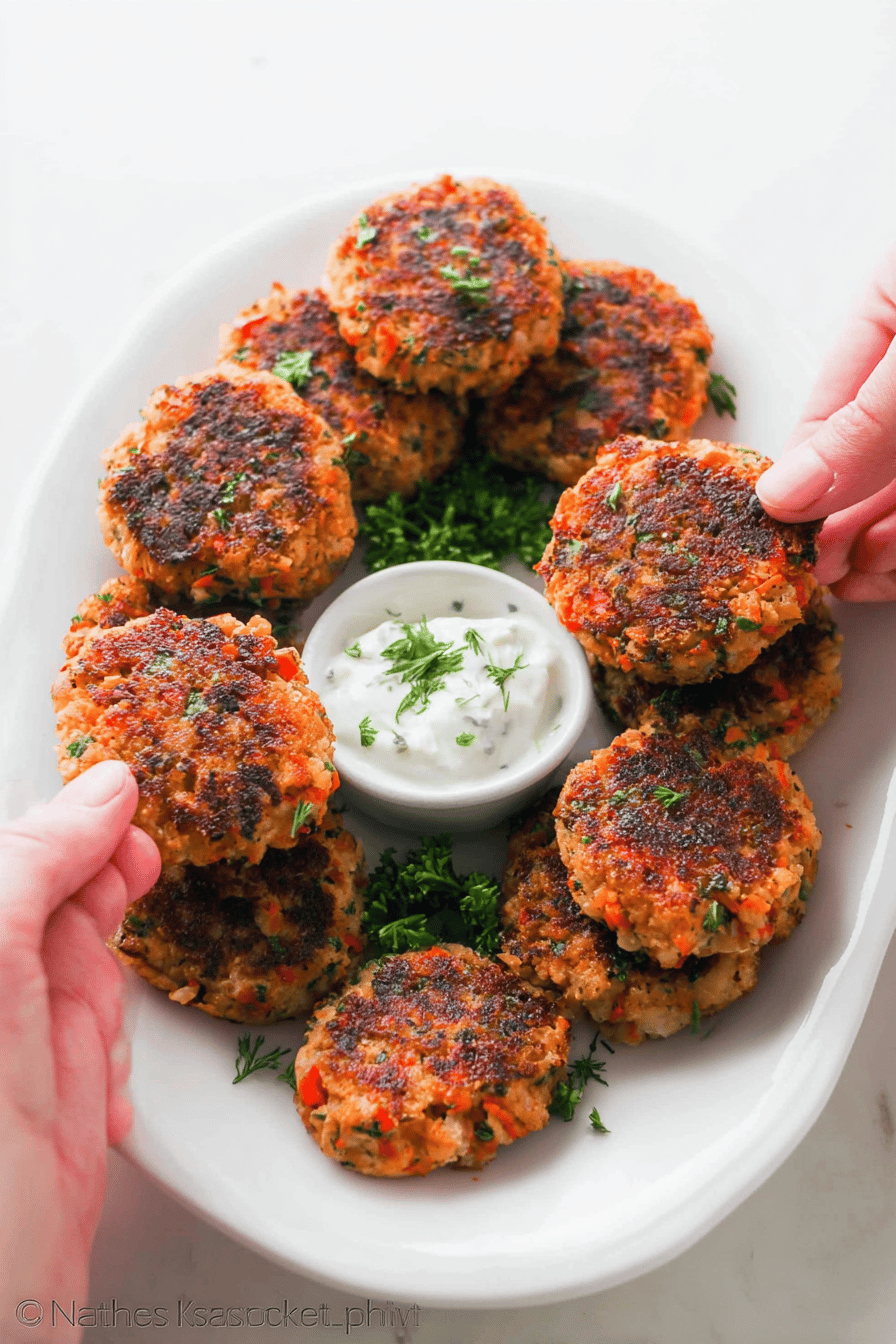 Salmon Cakes Recipe With Crispy Texture And Simple Ingredients 7 Salmon Cakes