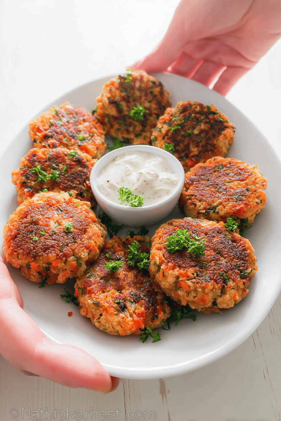 Salmon Cakes Recipe With Crispy Texture And Simple Ingredients 6 Salmon Cakes