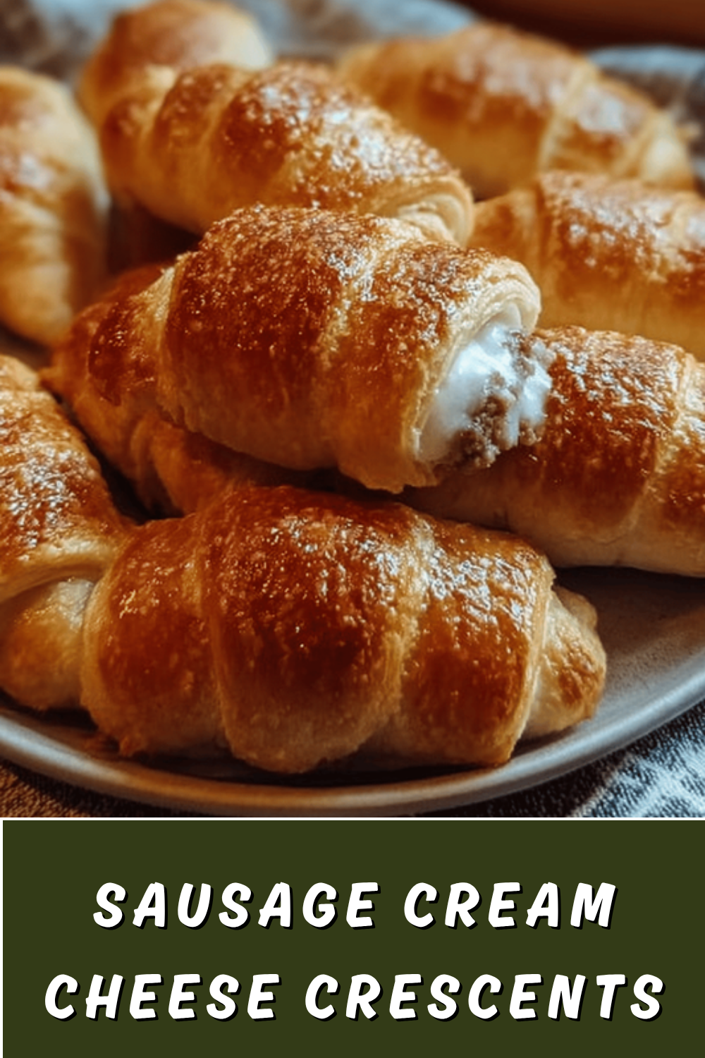 Sausage Cream Cheese Crescents