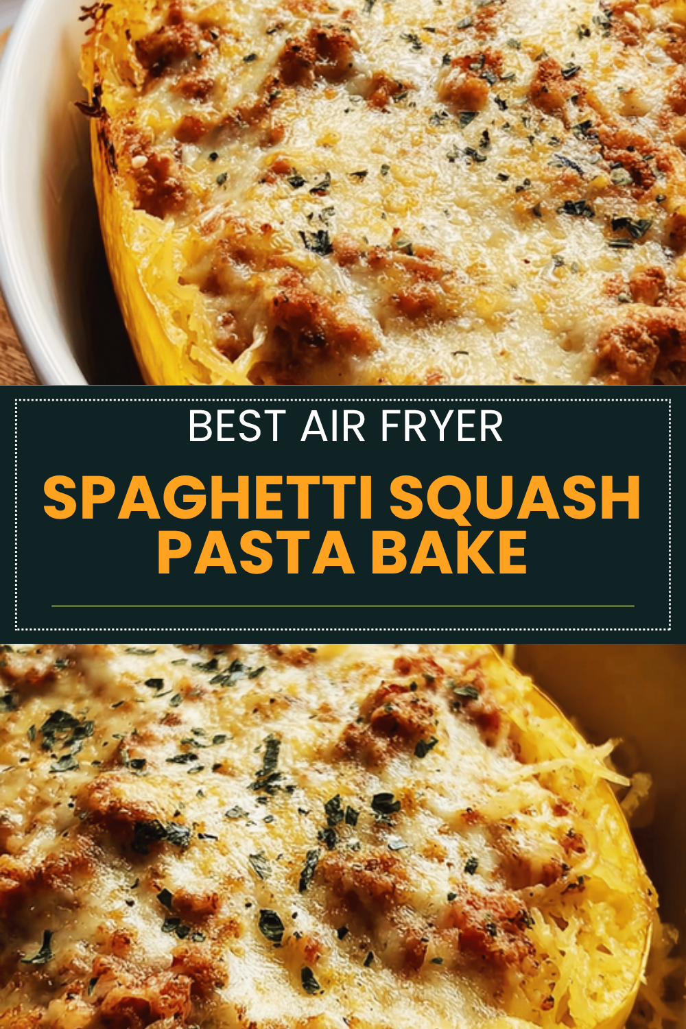 Spaghetti Squash Pasta Bake