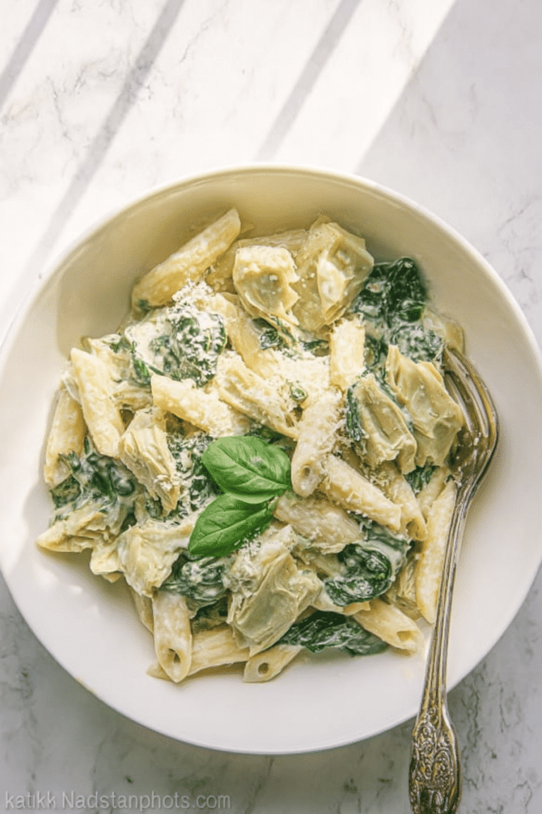 Spinach And Artichoke Pasta 79.Png