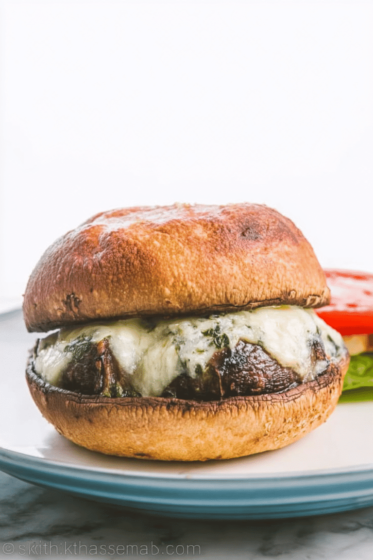 Spinach Havarti Stuffed Portobello Mushrooms 85.Png