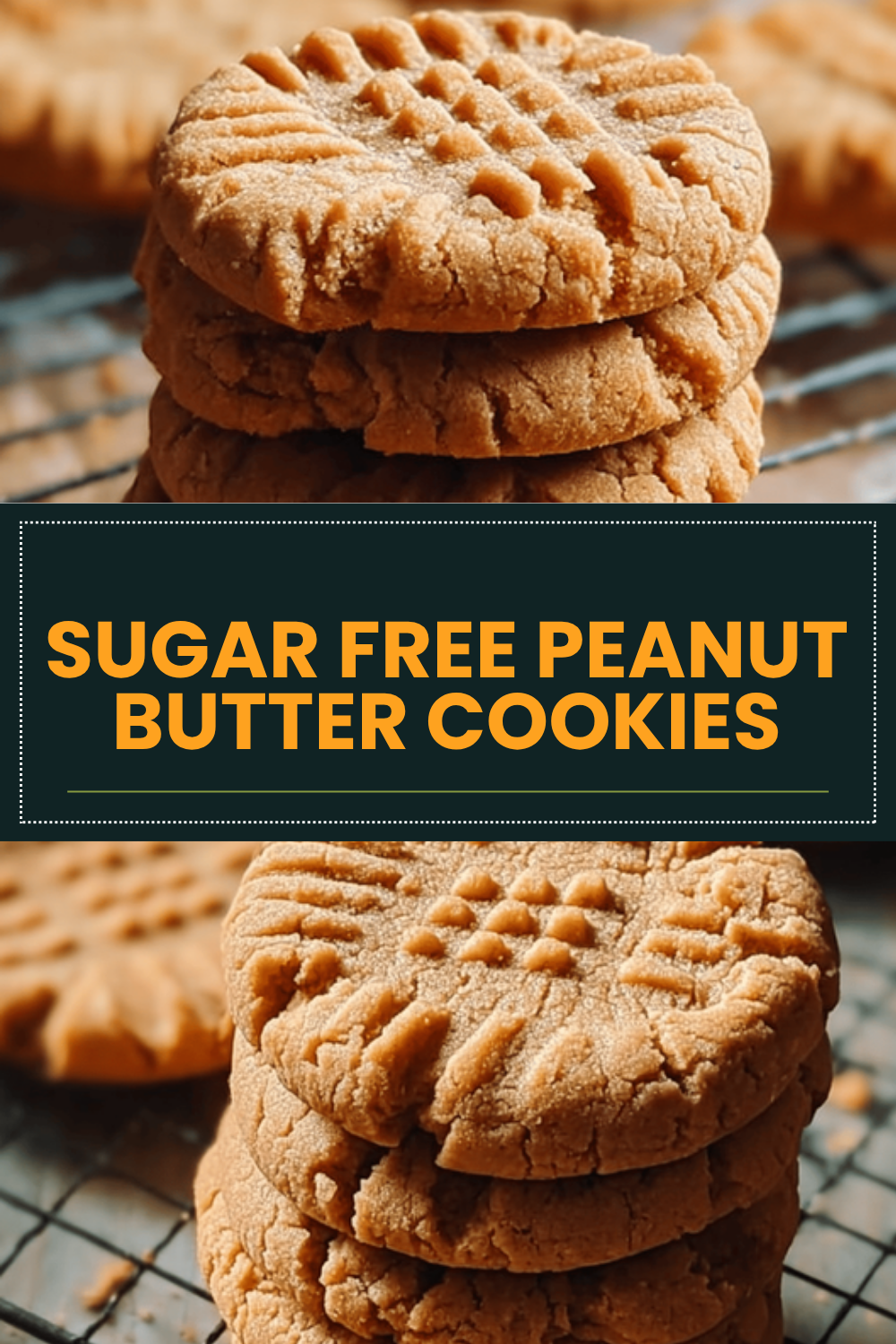 Sugar Free Peanut Butter Cookies
