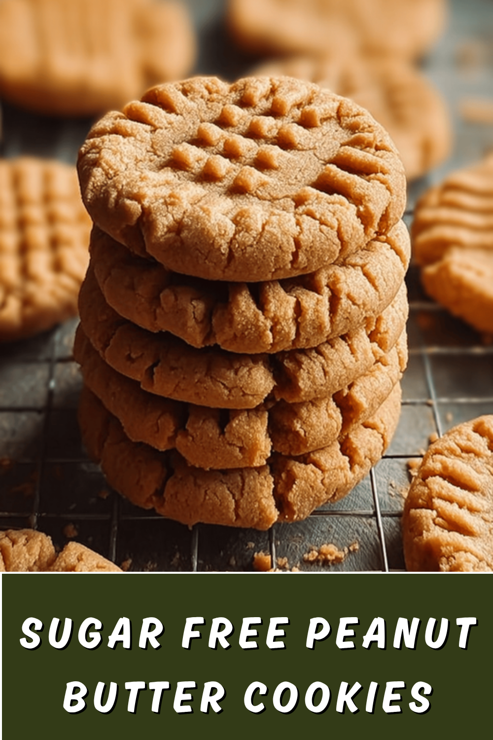 Sugar Free Peanut Butter Cookies