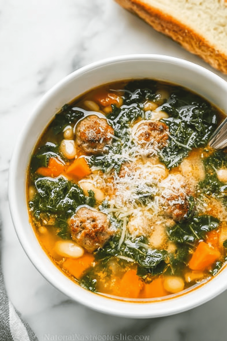 Sausage, Kale, And White Bean Soup Recipe For Hearty Flavor 6 White Bean Sausage Kale Soup