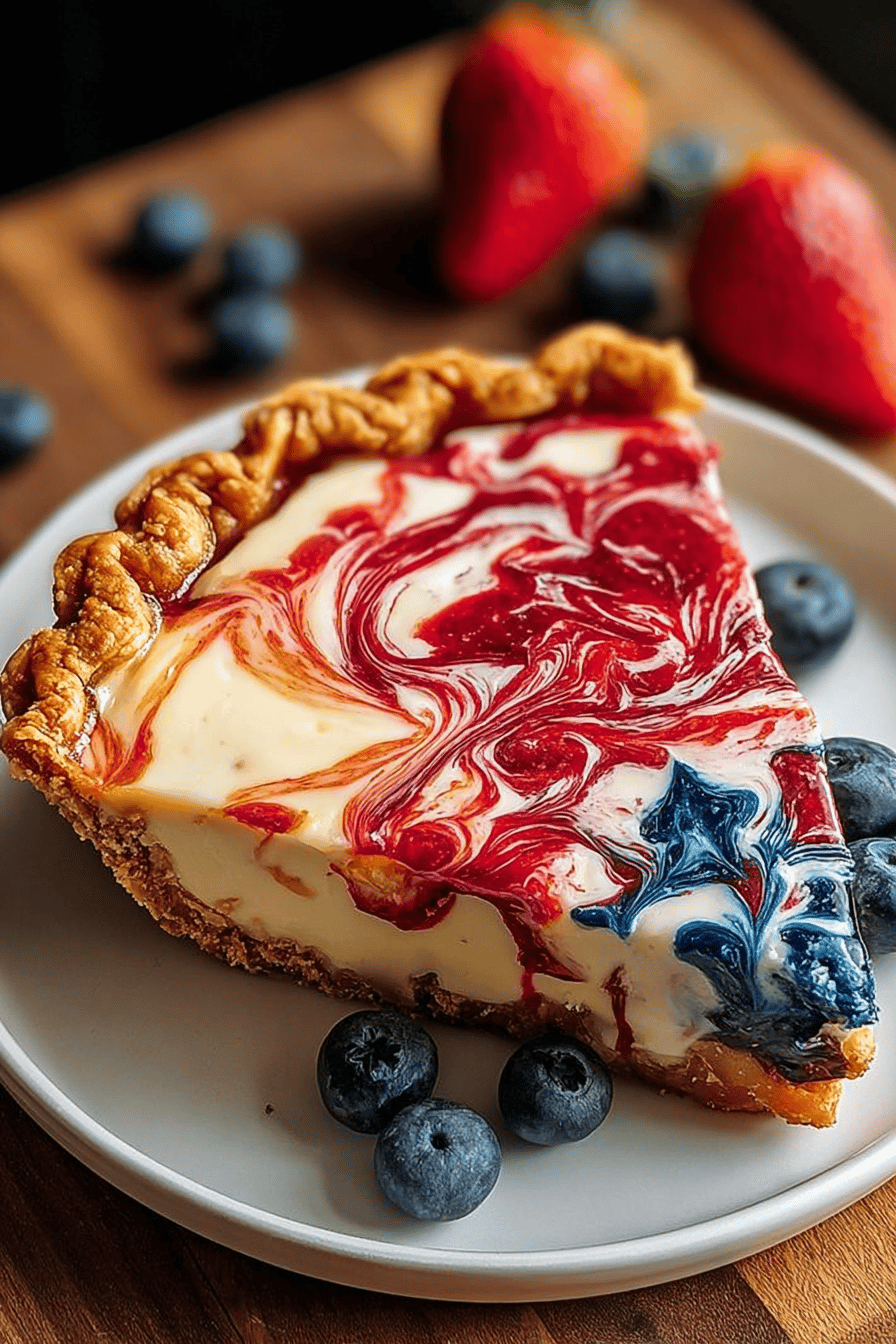 4Th July Swirl Pie