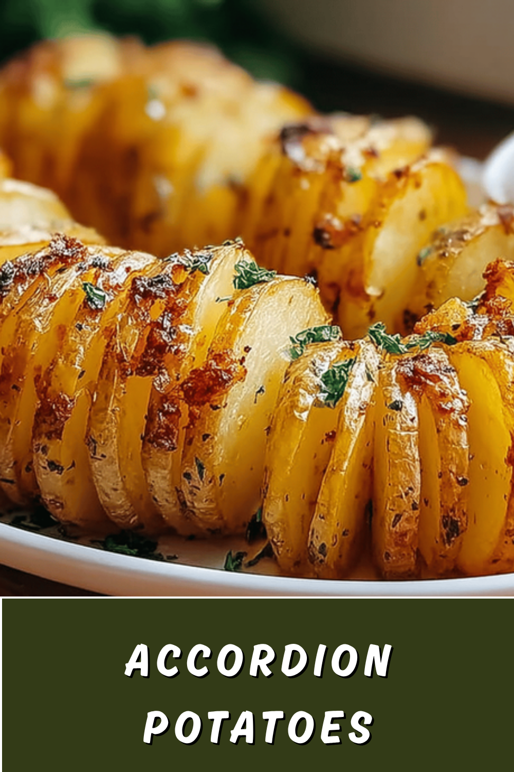 Accordion Potatoes Recipe Easy Crispy Sliced Potato Bake 7 Accordion Potatoes