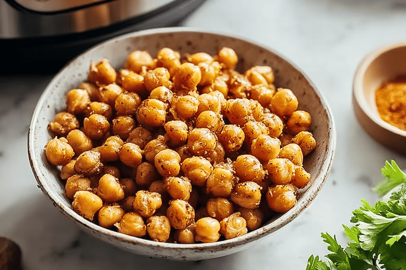 Air Fryer Crispy Chickpeas Recipe For A Crunchy Snack 6 Air Fryer Chickpeas