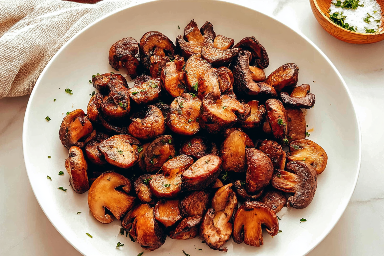 Air Fryer Mushrooms Recipe Ideas For Quick And Tasty Snacks 6 Air Fryer Mushrooms