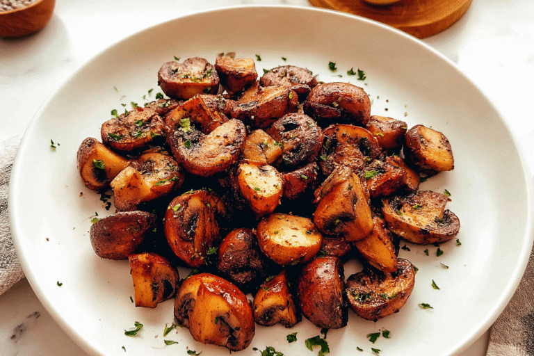 Air Fryer Mushrooms Recipe Ideas For Quick And Tasty Snacks 8 Air Fryer Mushrooms 58.Png