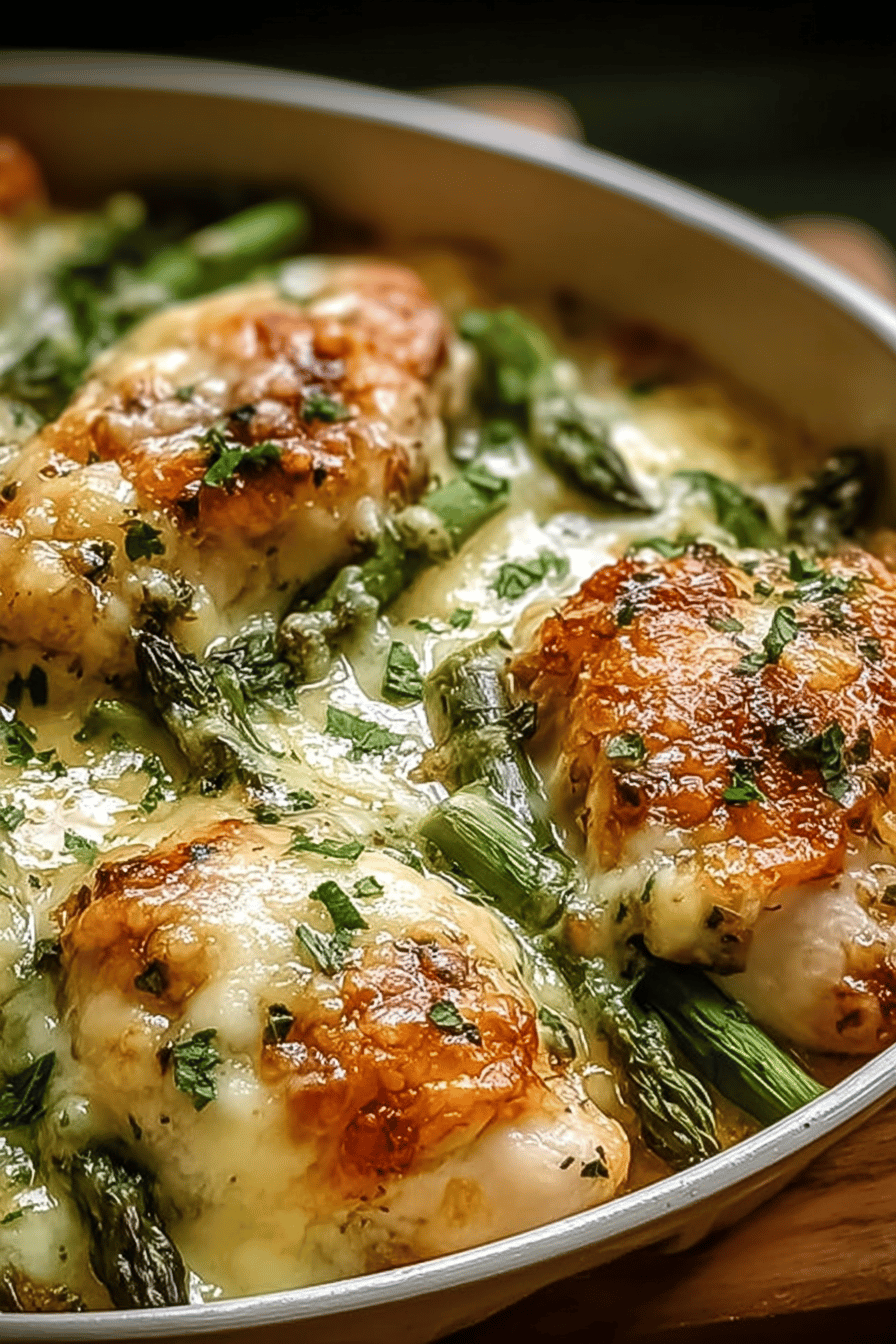 Caesar Chicken With Asparagus Recipe For A Fresh And Flavorful Meal 6 Asparagus Caesar Chicken Bake