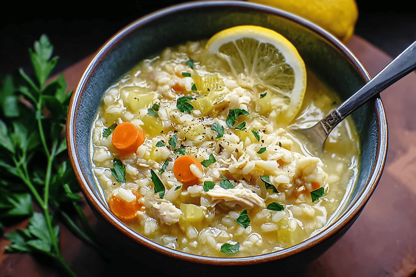 Avgolemono Recipe Greek Lemon Chicken Soup With Creamy Egg Sauce 6 Avgolemono