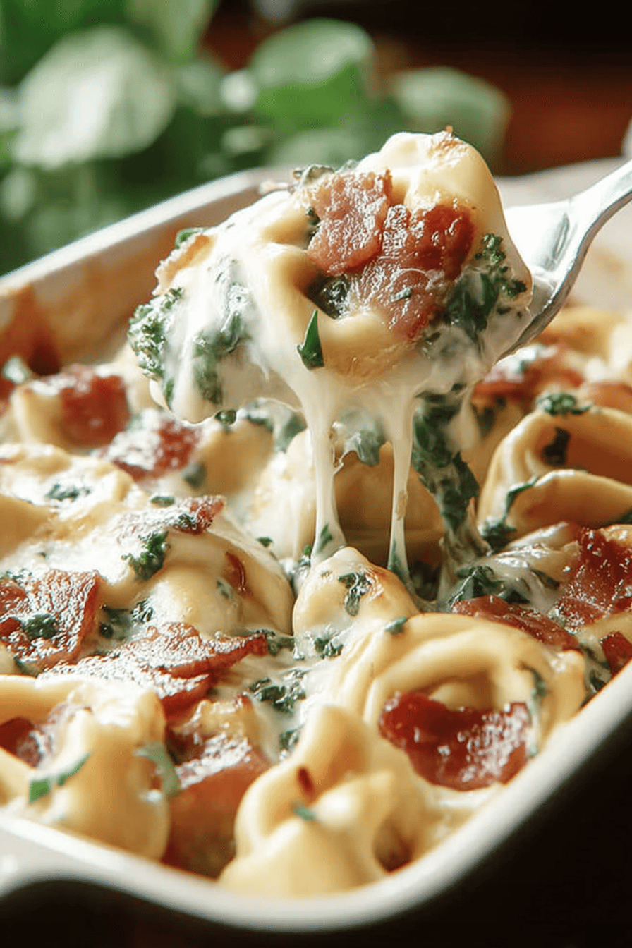 Bacon Tortellini Bake Broccoli