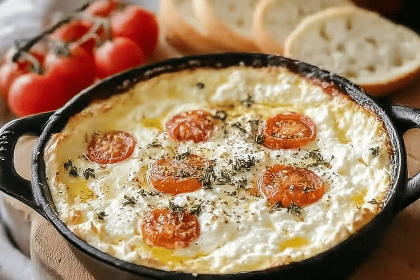 Italian Baked Ricotta Recipe With Fresh Herbs And Creamy Texture 6 Baked Ricotta Dip