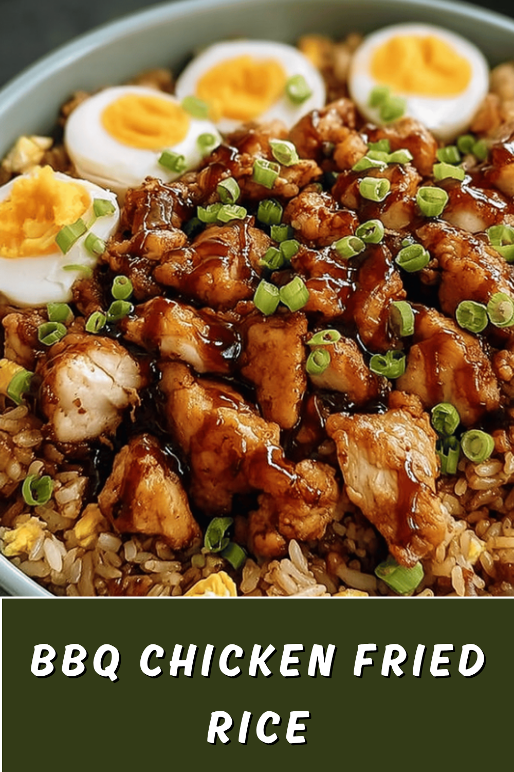 Bbq Chicken Fried Rice Recipe With Savory Asian Flavors 7 Bbq Chicken Fried Rice