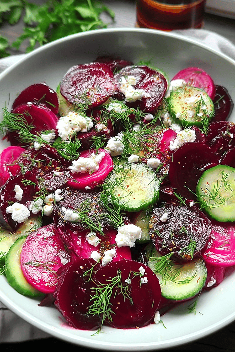 Beet Salad With Goat Cheese And Balsamic Dressing Recipe 6 Beet Salad