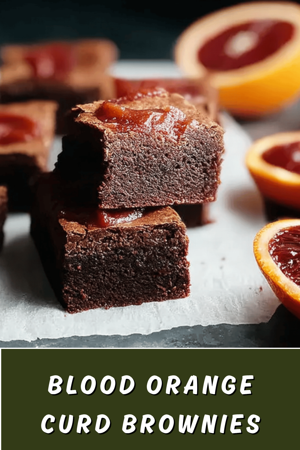 Blood Orange Curd Brownies With A Tangy Citrus Twist 7 Blood Orange Curd Brownies