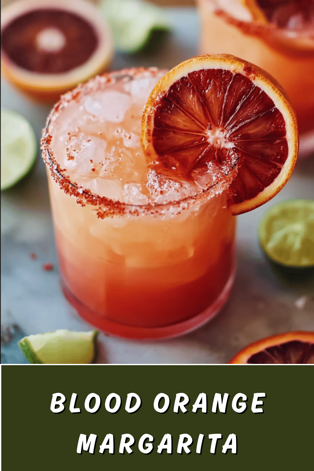 Blood Orange Margarita Cocktail