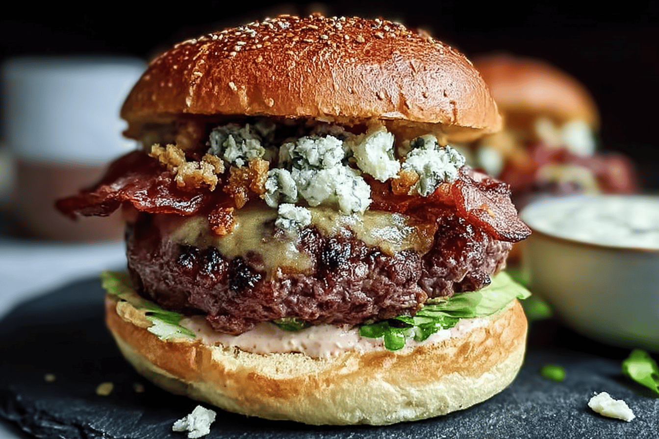 Blue Cheese Burger Recipes With Bold Flavor And Perfect Juiciness 6 Blue Cheese Burgers