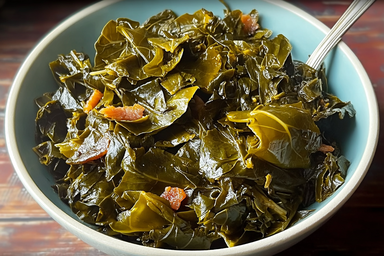 Soulful Cabbage And Collard Greens Recipes For Comfort And Flavor 6 Braised Collard Greens And Cabbage With Bacon
