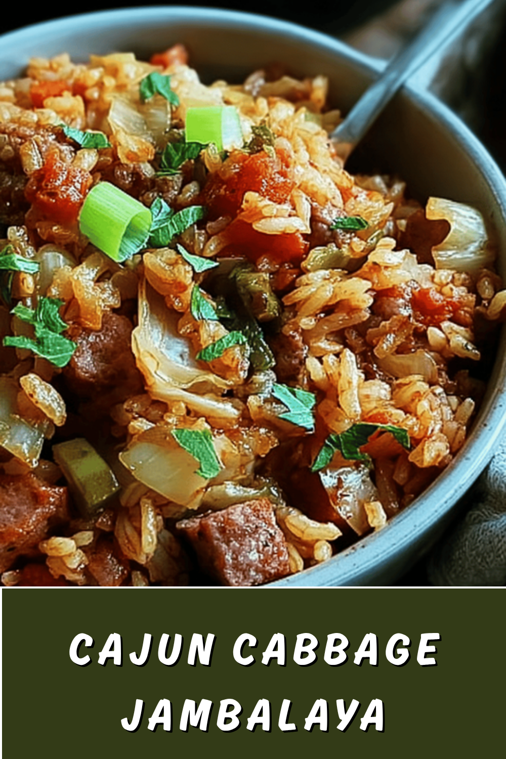 Cajun Cabbage Jambalaya