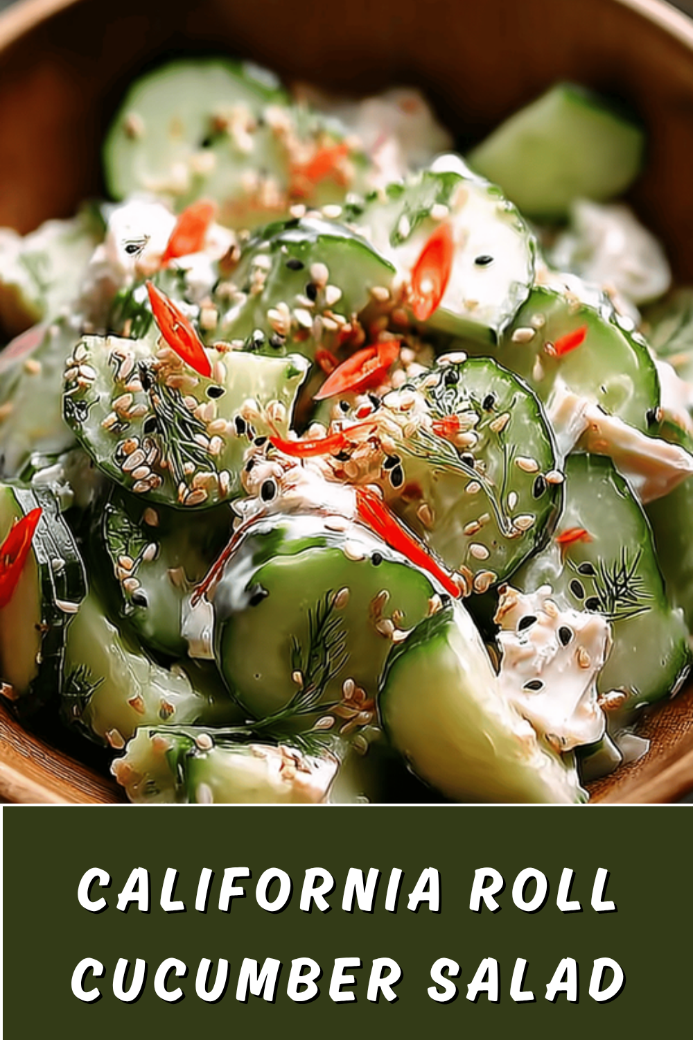 California Roll Cucumber Salad Recipe With Fresh And Crisp Flavors 7 California Roll Cucumber Salad