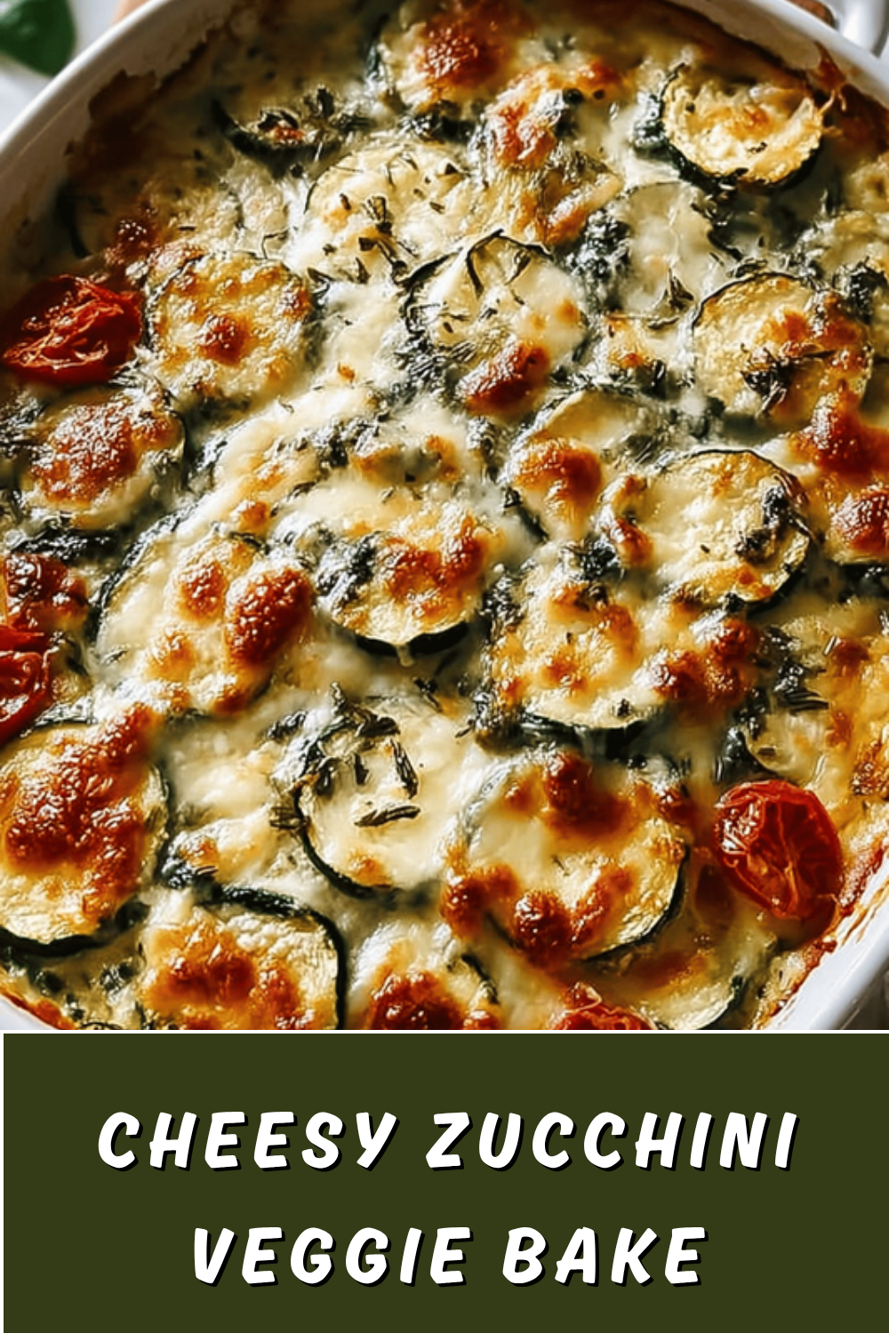 Cheesy Zucchini Casserole Recipe With Easy Homemade Ingredients 7 Cheesy Zucchini Veggie Bake