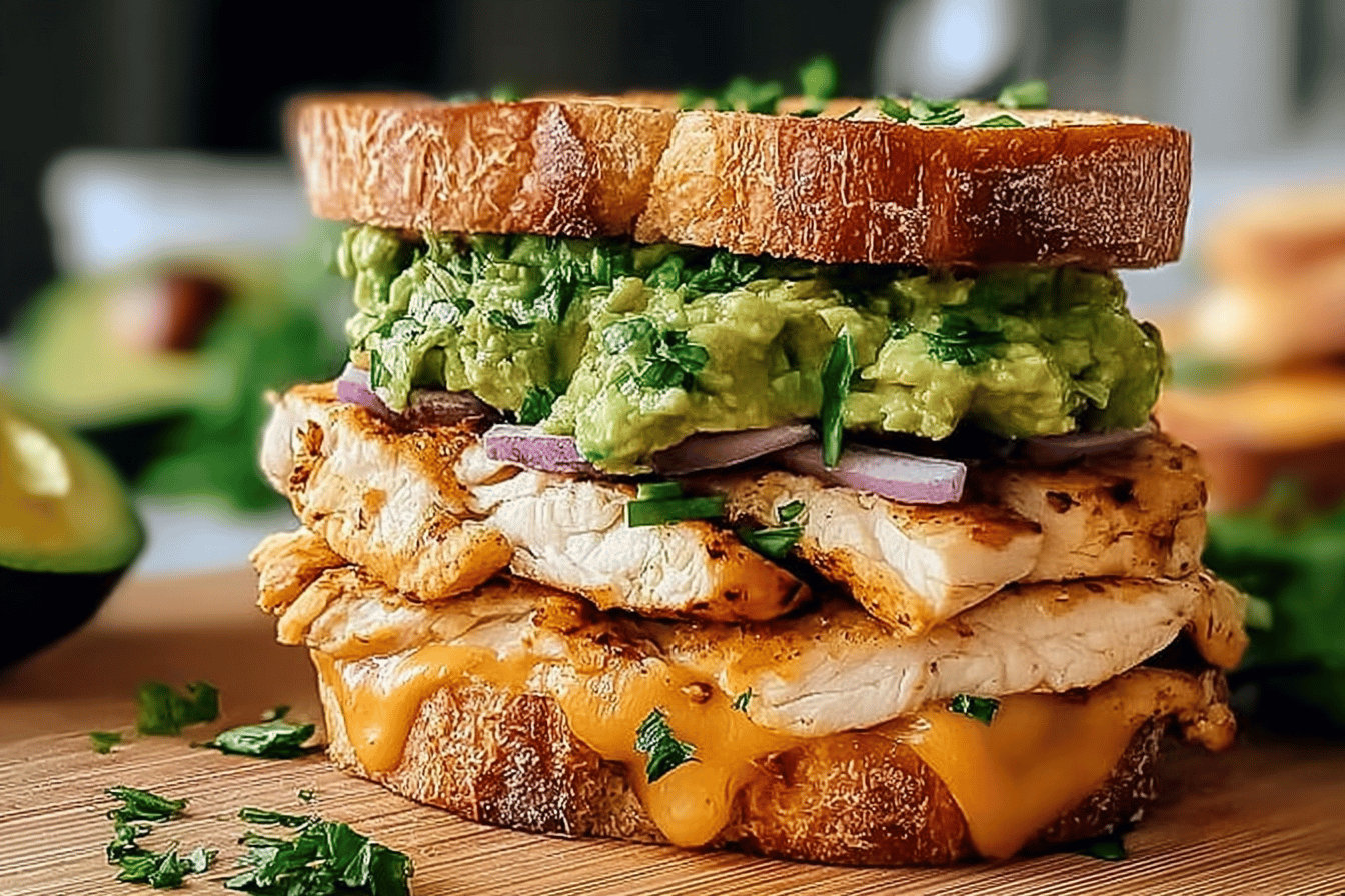 Chipotle Chicken Avocado Melt Recipe With Melty Cheese And Spicy Flavor 6 Chicken Avocado Melt Sandwich
